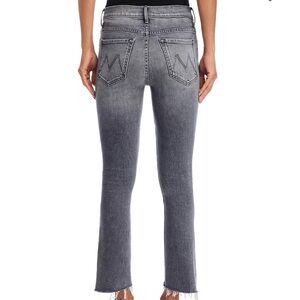 MOTHER Insider Crop Step Frey Women's Gray Jeans